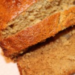 A top down shot of ginger cakes slices
