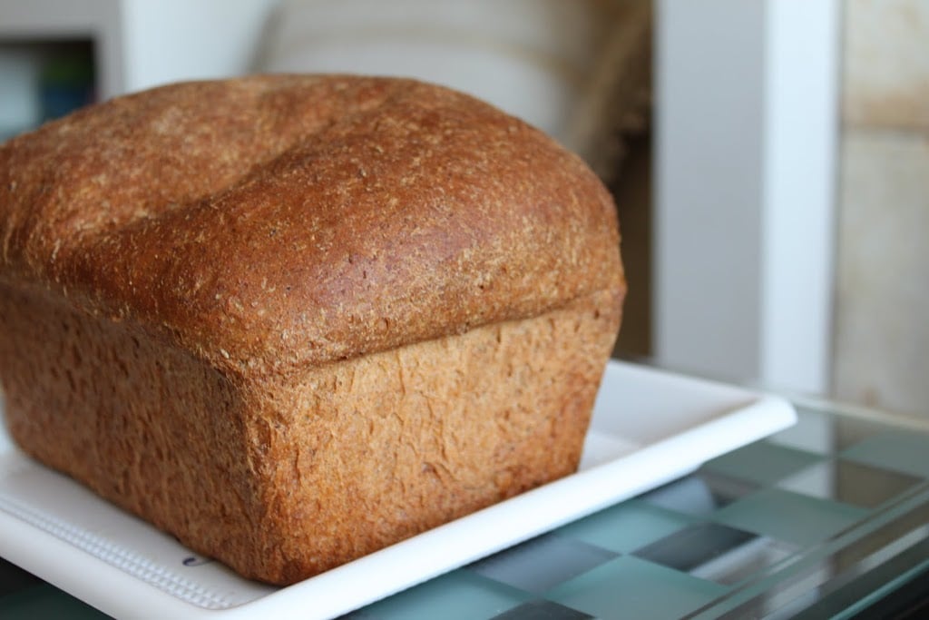 A healthy and delicious mung sprouts wheat bread. Your daily dose of proteins and fiber and great for sandwiches. Vegan Recipe.#veganricha #vegan