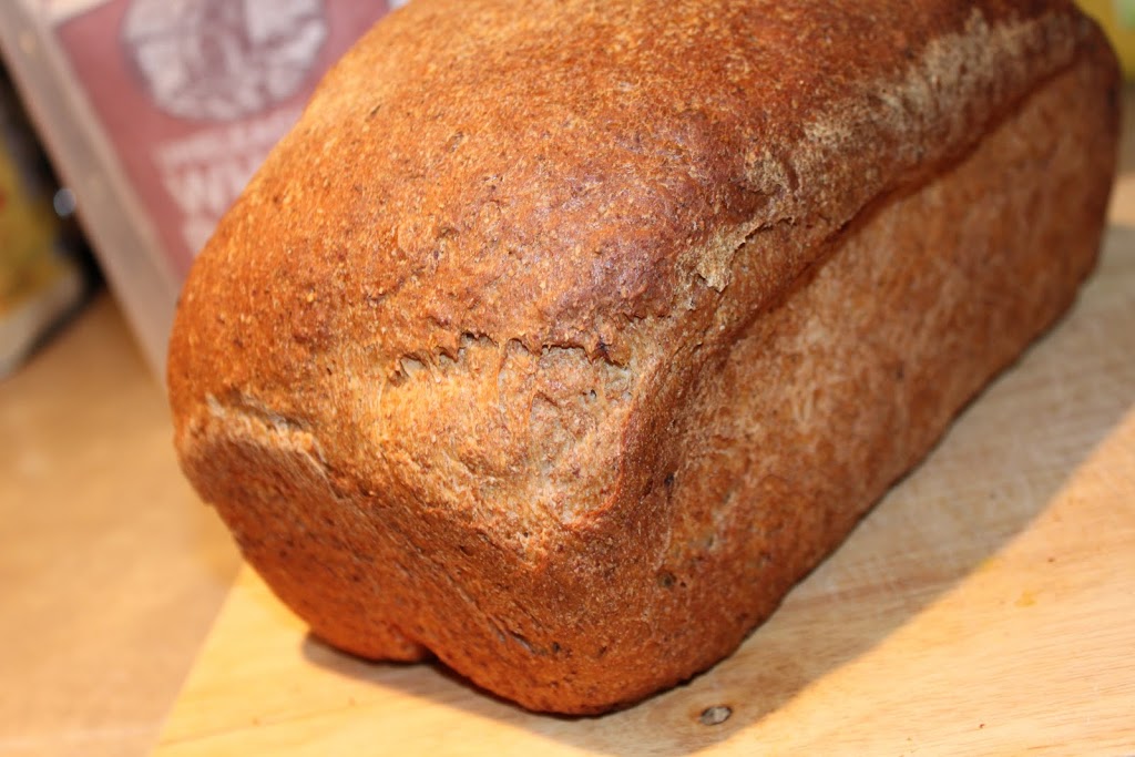 Strawberry lemon flax seed bread. A delicious and healthy bread with your daily dose of omega- 3 fatty acid! Easy recipe.#veganricha
