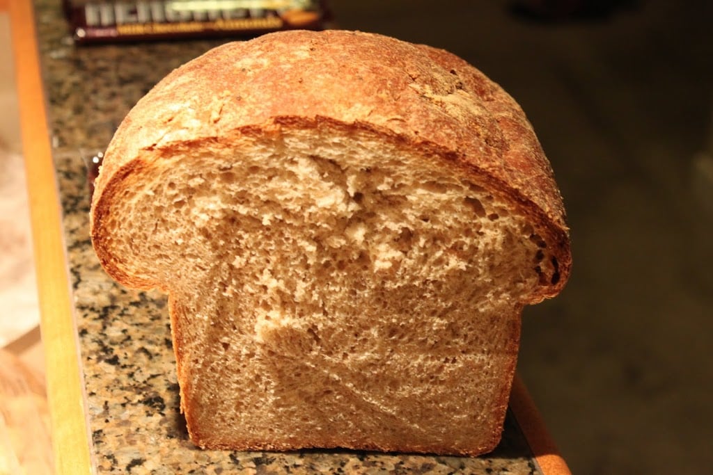 Wheat Oat Flax Bread. Another healthy multigrain sandwich loaf and great for snacks. Delicious and Easy. Vegan Recipe. #veganricha #vegan