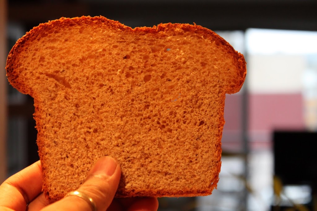 Dulce De Leches and Agave Multigrain Loaf. Mildly sweet and great toasted with tea or coffee. Easy to follow recipe.#veganricha