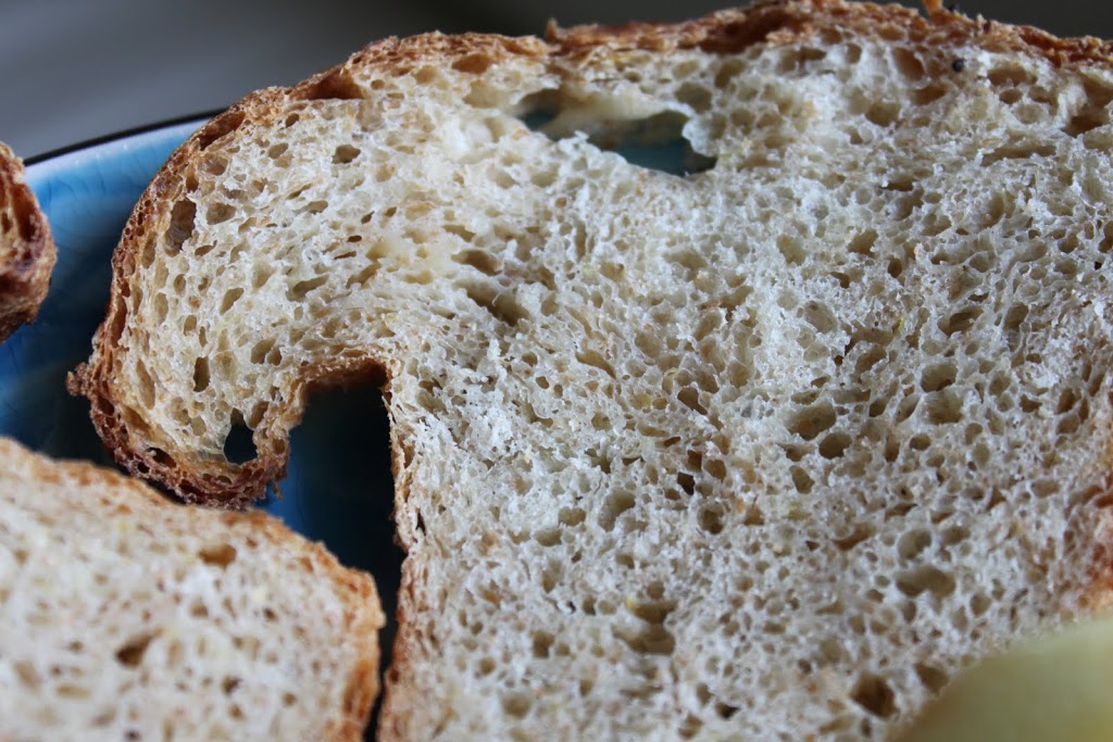 Lemony multigrain loaf a refreshing mildly sweet bread with endless possibilities.. It makes for a great snack with Jams and Marmalade, or fresh tomatoes,basil and vegan cheese. Vegan Recipe. #veganricha #vegan