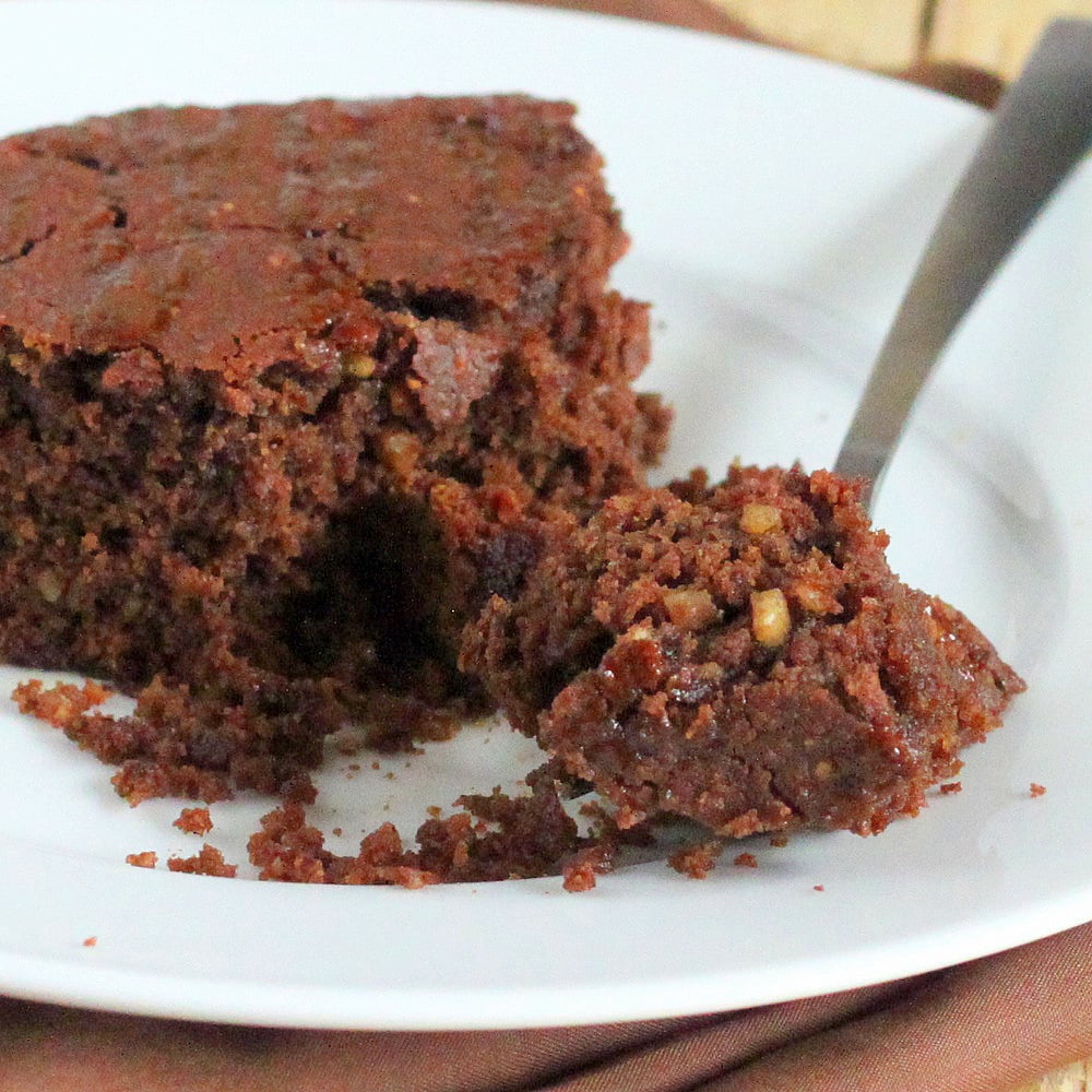 Vegan Mocha Chocolate Cake with Salted Caramel drizzle | https://veganricha.com #vegan #chocolate #cake