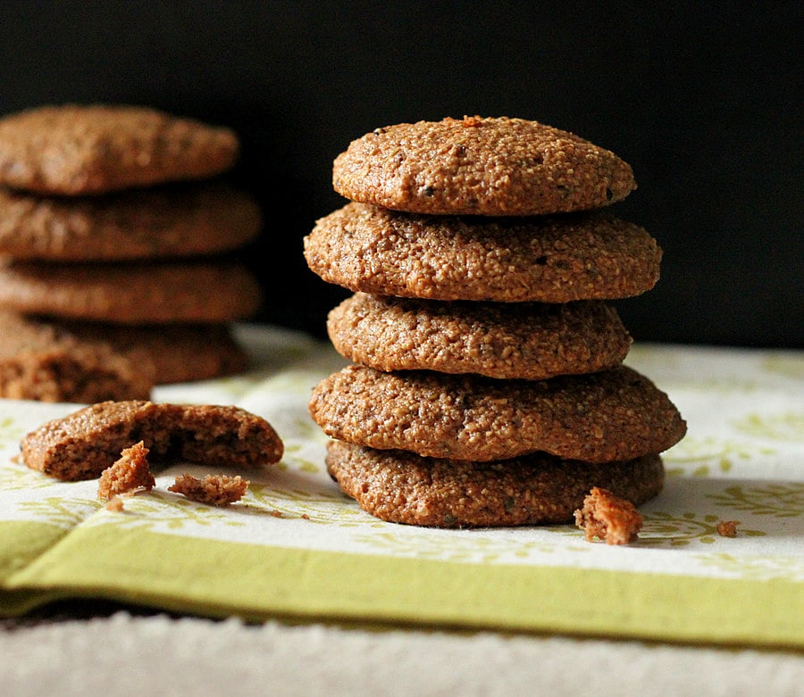 Vegan Chocolate Quinoa Oat Muffin Top Cookies