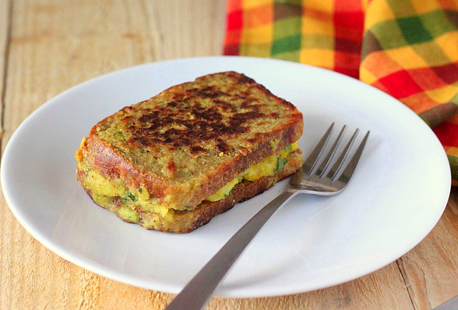 Samosa French Toasts Vegan Samosa French Toasts