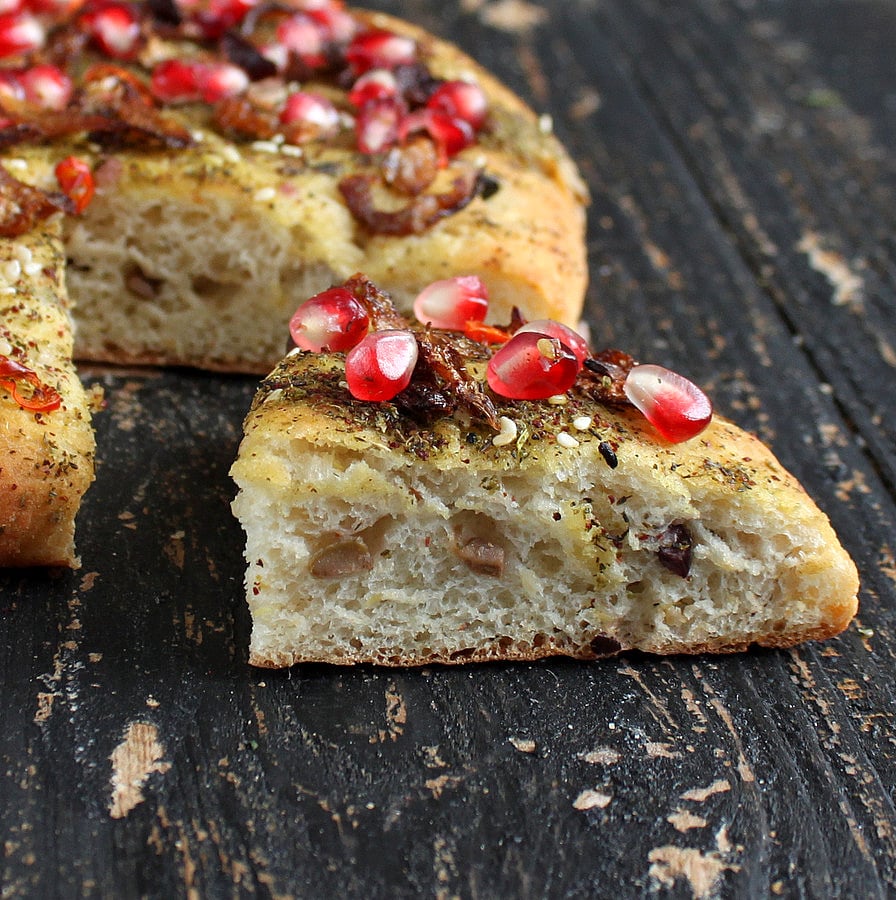 VeganRicha: Zaatar Focaccia