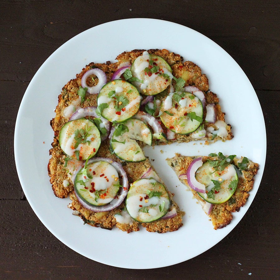 Cauliflower Potato Pizza Crust | Vegan Richa