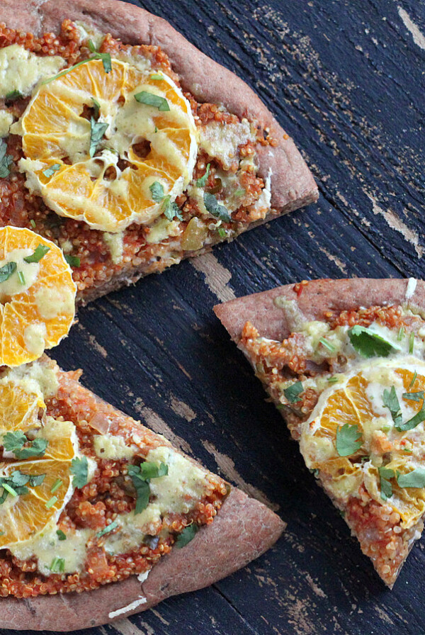 Rye Pizza Crust | VeganRicha.com