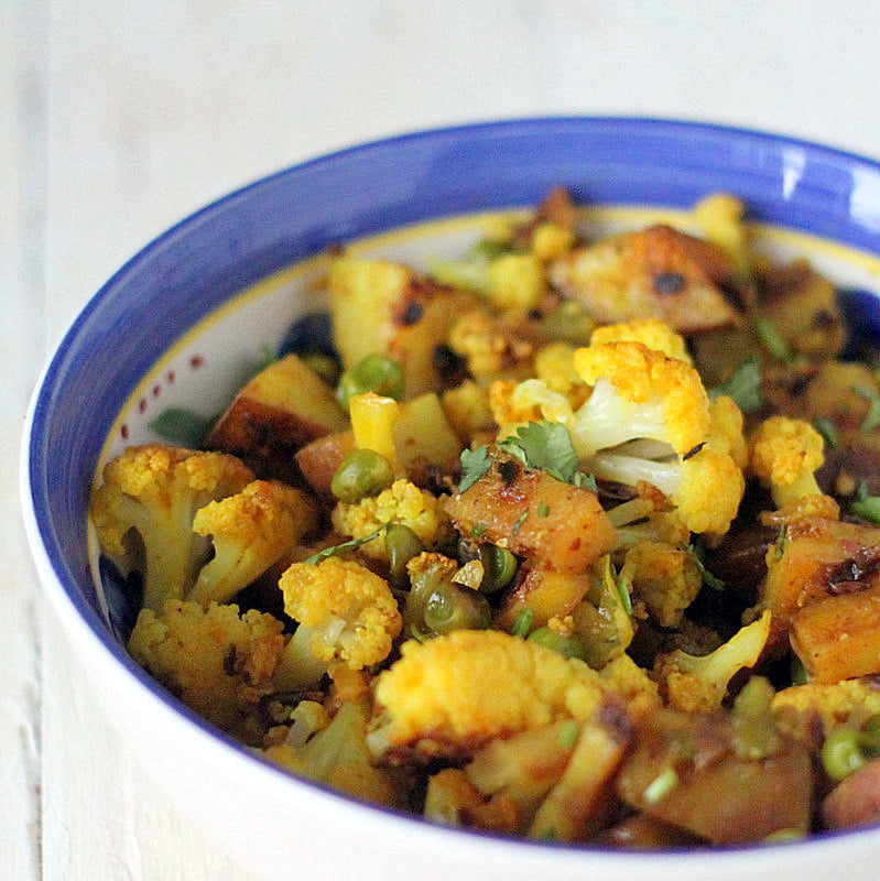 Aloo Gobi Mutter | Vegan Richa