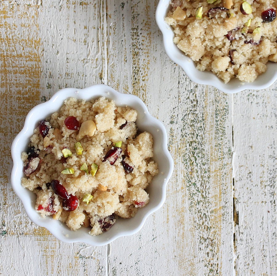 Vegan Richa: Sooji Halwa - Sheera Diwali recipe