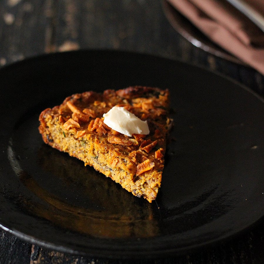 Gluten free Sweet Potato Cornbread | Vegan Richa