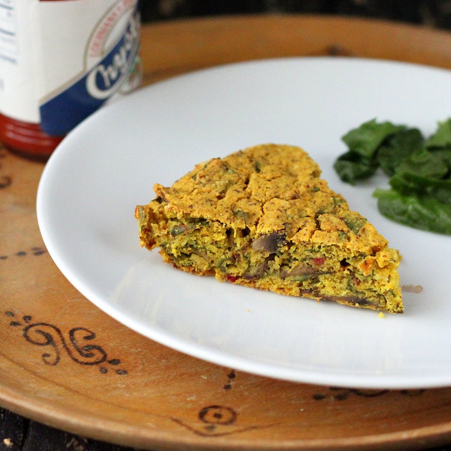 Soy Free Vegan Mushroom Frittata