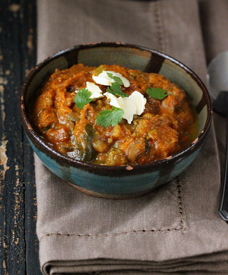 Vegan Richa: Pumpkin black Eyed Pea Chili