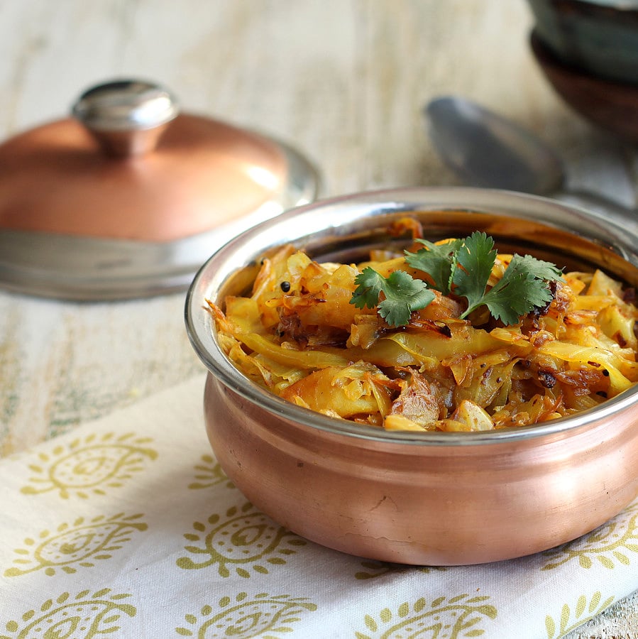 Piri Piri Cabbage and Potatoes