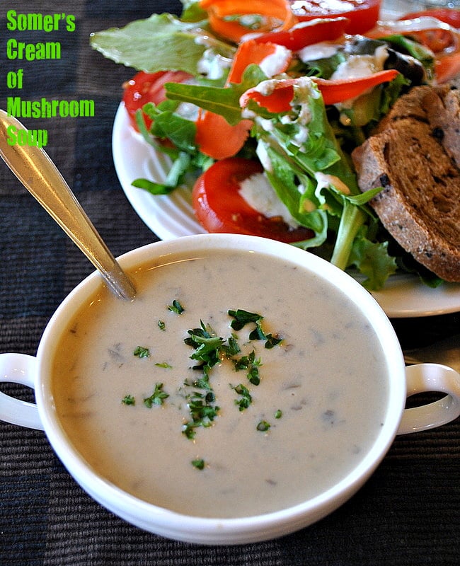 Vegan Cream of Mushroom Soup | Vegan Richa
