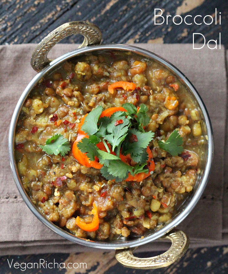 Broccoli Dal. Mung Bean and Lentil Stew with Broccoli Broccoli Dal/Dahl. Mung Bean and Lentil Stew with Broccoli