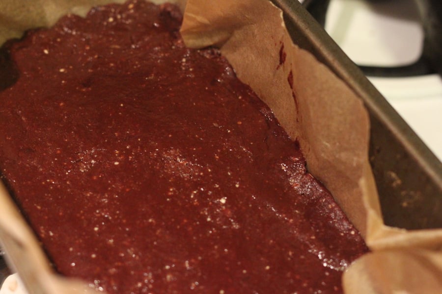 salted caramel brownies vegan triple chocolate salted caramel brownies ready to be baked