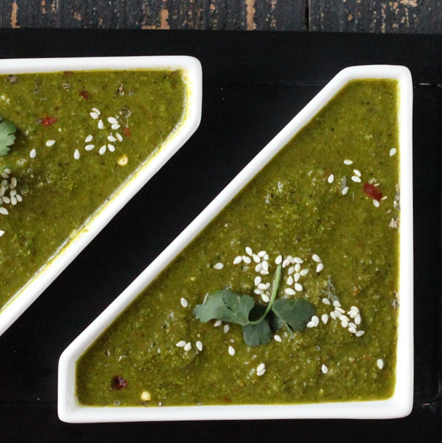 Kale Spinac ginger Miso Soup Kale Spinach ginger Miso Soup