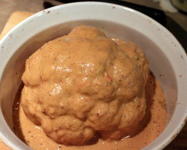 Gobi Musallam - Whole Roasted Cauliflower with Creamy Makhani Gravy