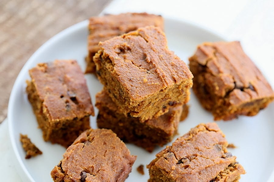 Gluten free Sweet Potato Blondies | Vegan Richa