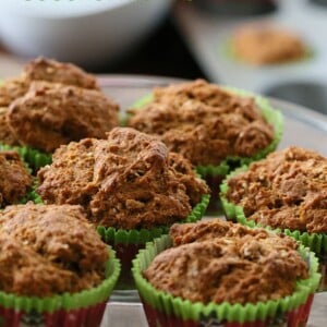 Easy Pumpkin Coconut Breakfast Muffins. Moist Pumpkin Muffins with coconut and pumpkin pie spice. Vegan Recipe