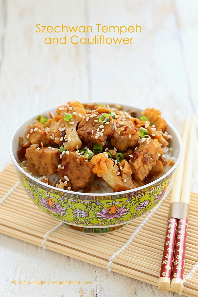 Vegan Szechwan Tempeh from One Dish Vegan