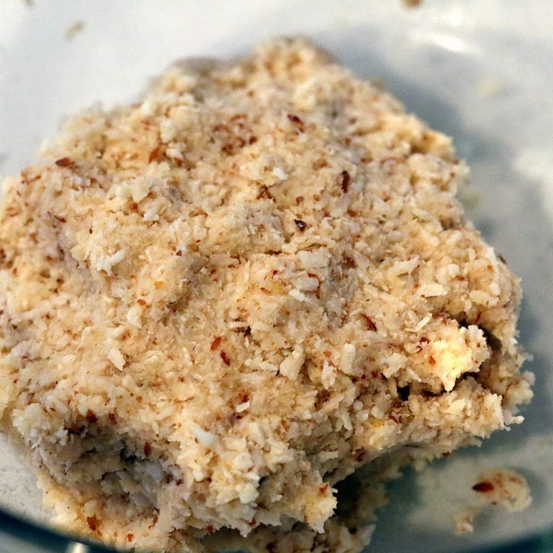 coconut macaroons recipe gluten-free coconut macaroons dough ready to be shaped into macaroons