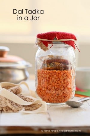 Dal Tadka in a jar #vegan #gltuenfree #veganricha