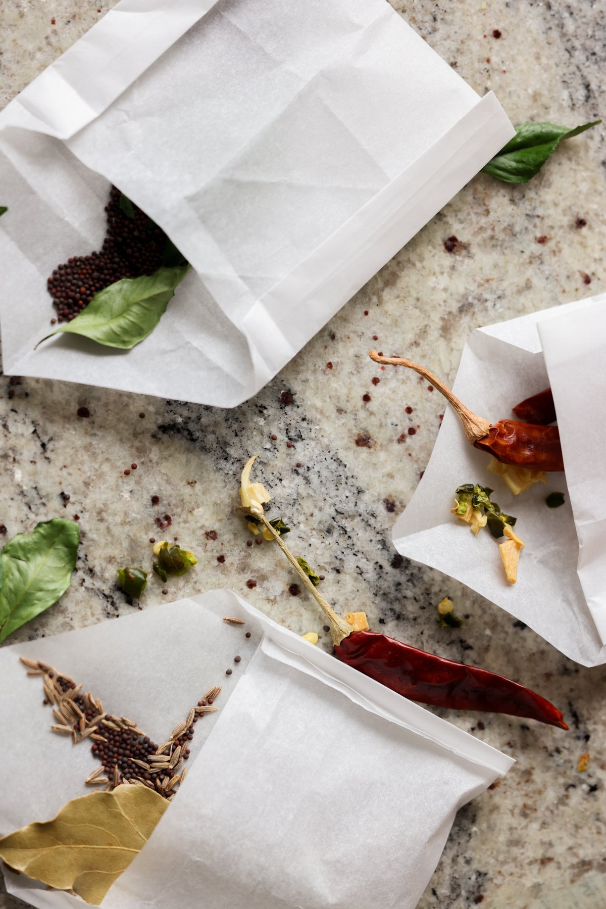 open spice pouches