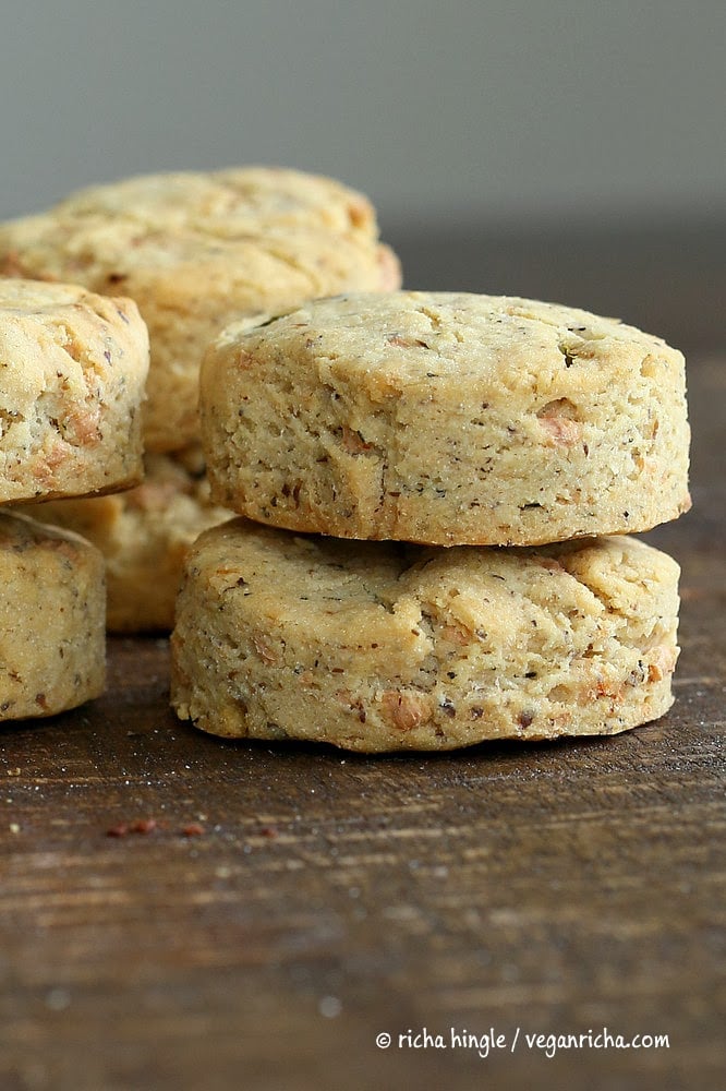 gluten free biscuits recipe stacked vegan gluten-free biscuits with cheddar cheese and jalapenos
