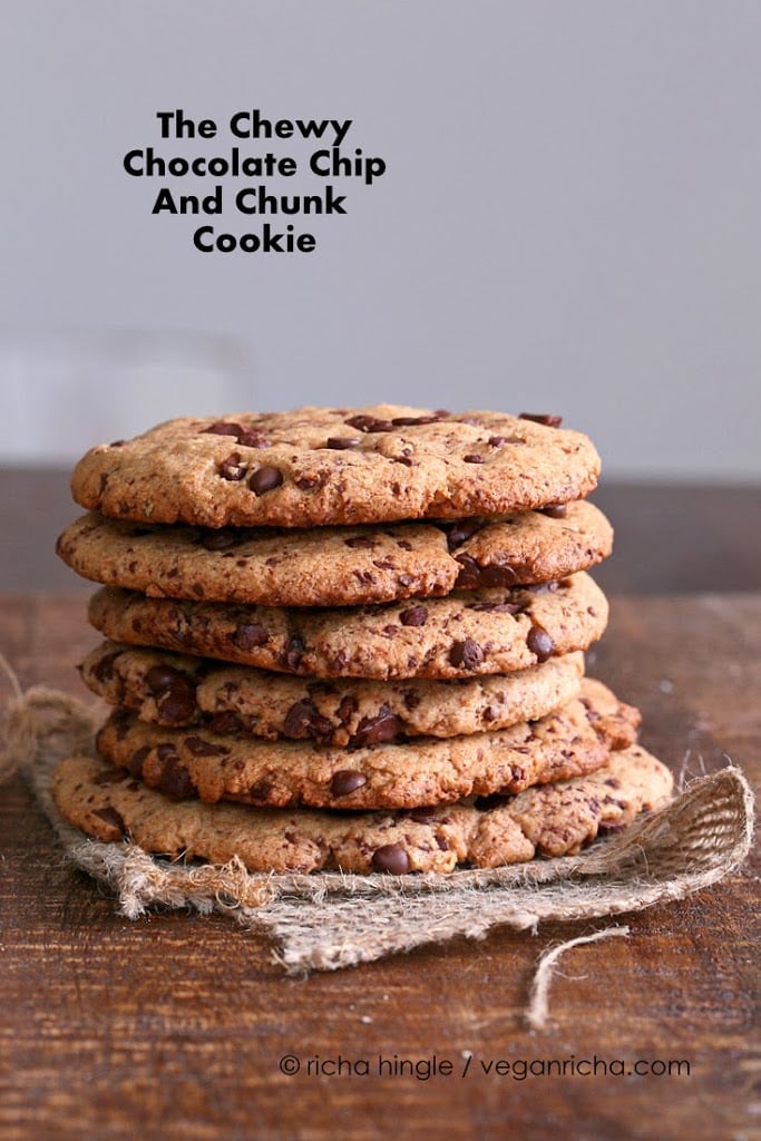 Vegan Giant Chocolate Chip & Chunk Cookie