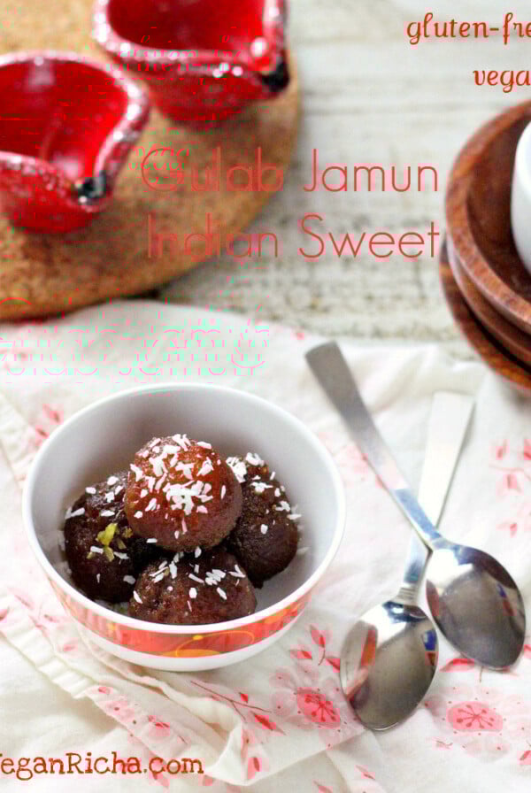 The Best Vegan & Glutenfree Gulab Jamuns. Dairyfree Eggless Indian Dessert Recipe