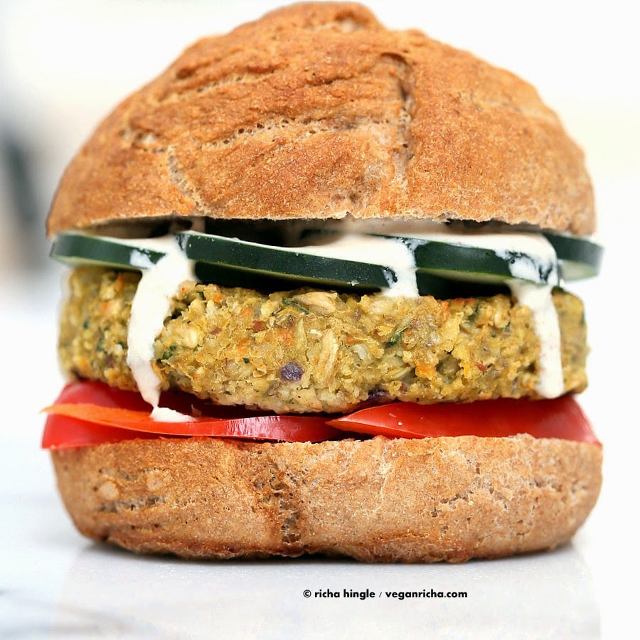 Vegan Grill-able Veggie Bean Burger