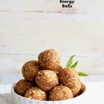 The best Mojito energy balls. With or without alcohol. How to make non-alcoholic Vegan Mojito Balls. Snack bites with Dates, lime zest, mint, nuts and seeds. Vegan Gluten-free Soy-free Recipe. #vegan #glutenfree #veganricha