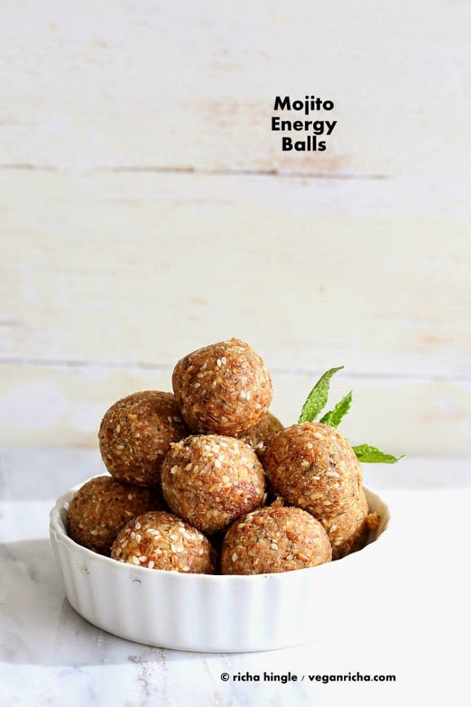 Mojito Energy Balls | Vegan Richa