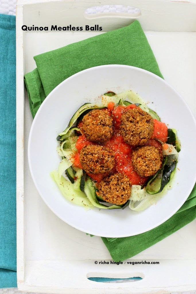 Quinoa Veggie Balls | Vegan Richa
