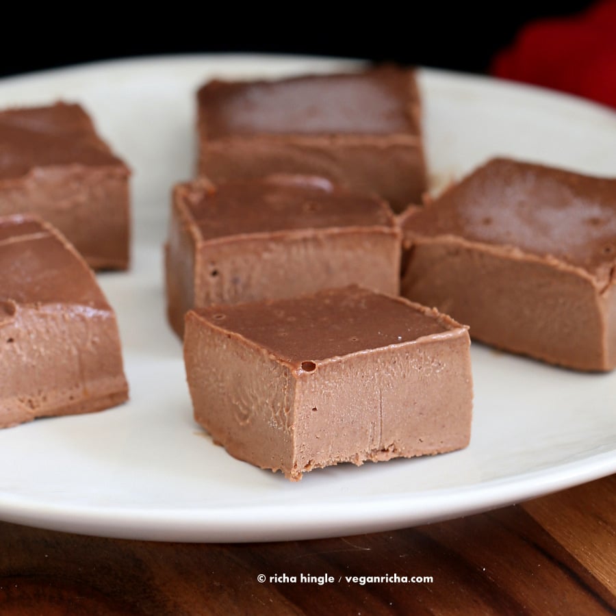 Vegan Nutella Fudge Bars