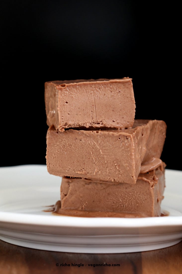 Vegan Nutella fudge Bars | Vegan Richa