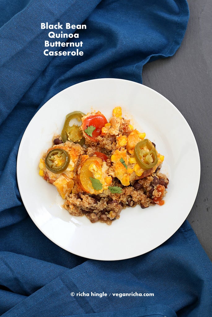 Quinoa Black Bean Casserole |Vegan Richa