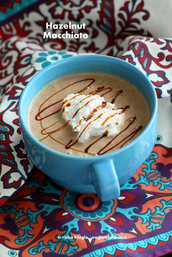 Hazelnut Macchiato #glutenfree #veganricha #vegan