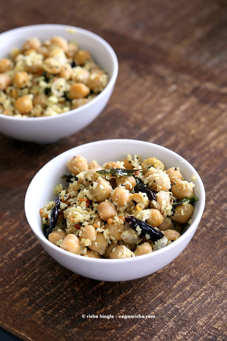 Chickpea Sundal | Vegan Richa