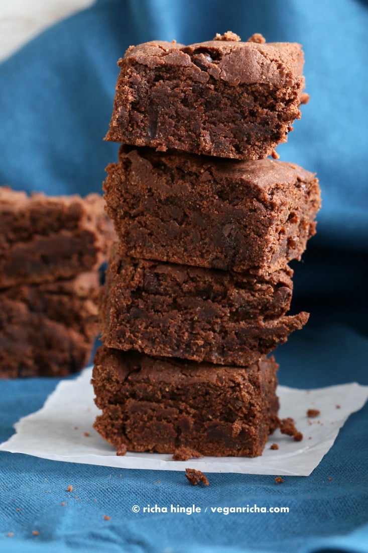 Coconut Flour Brownies | Vegan Richa