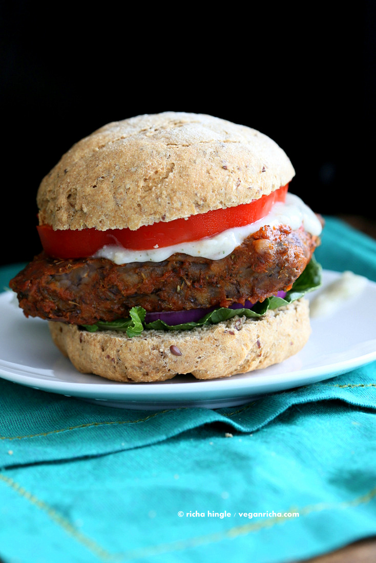 Vegan Buffalo Tempeh Sandwich | Vegan Richa