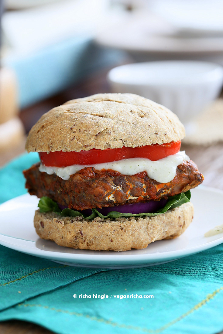 Vegan Buffalo Tempeh Sandwich | Vegan Richa