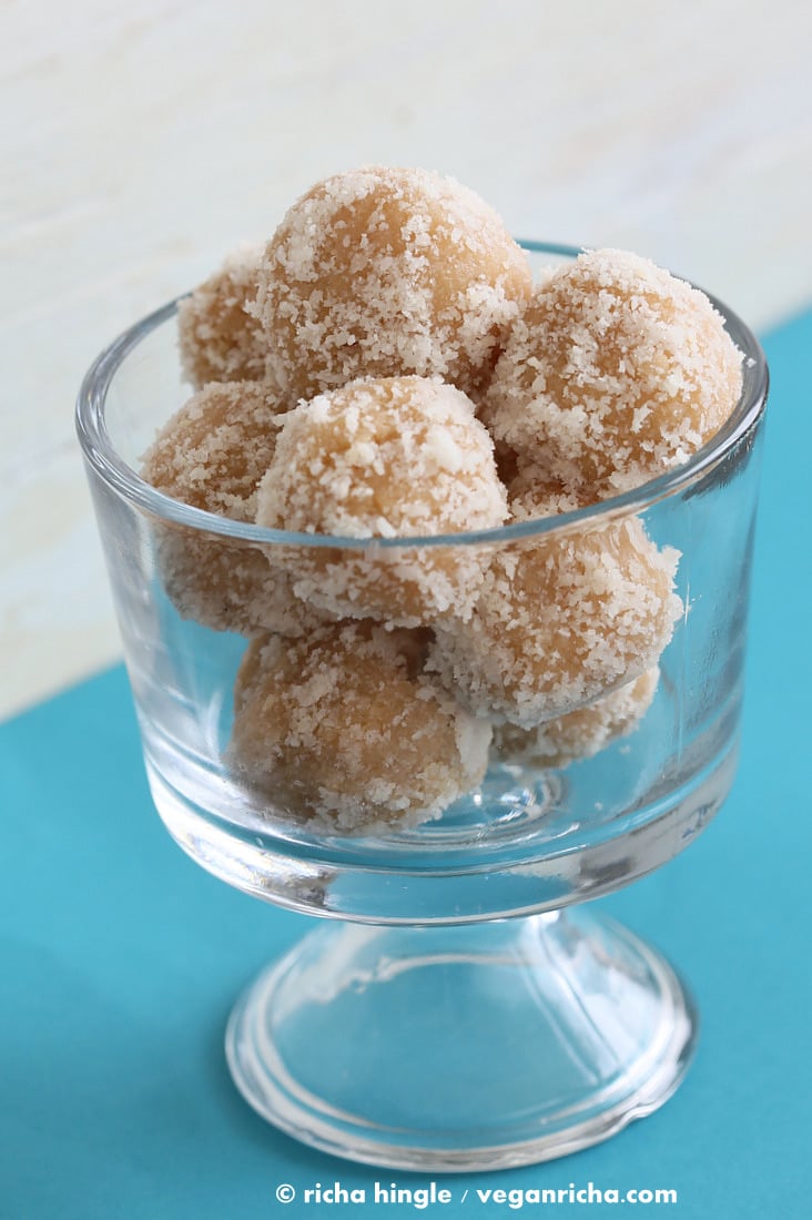 Coconut Ladoo | Vegan Richa