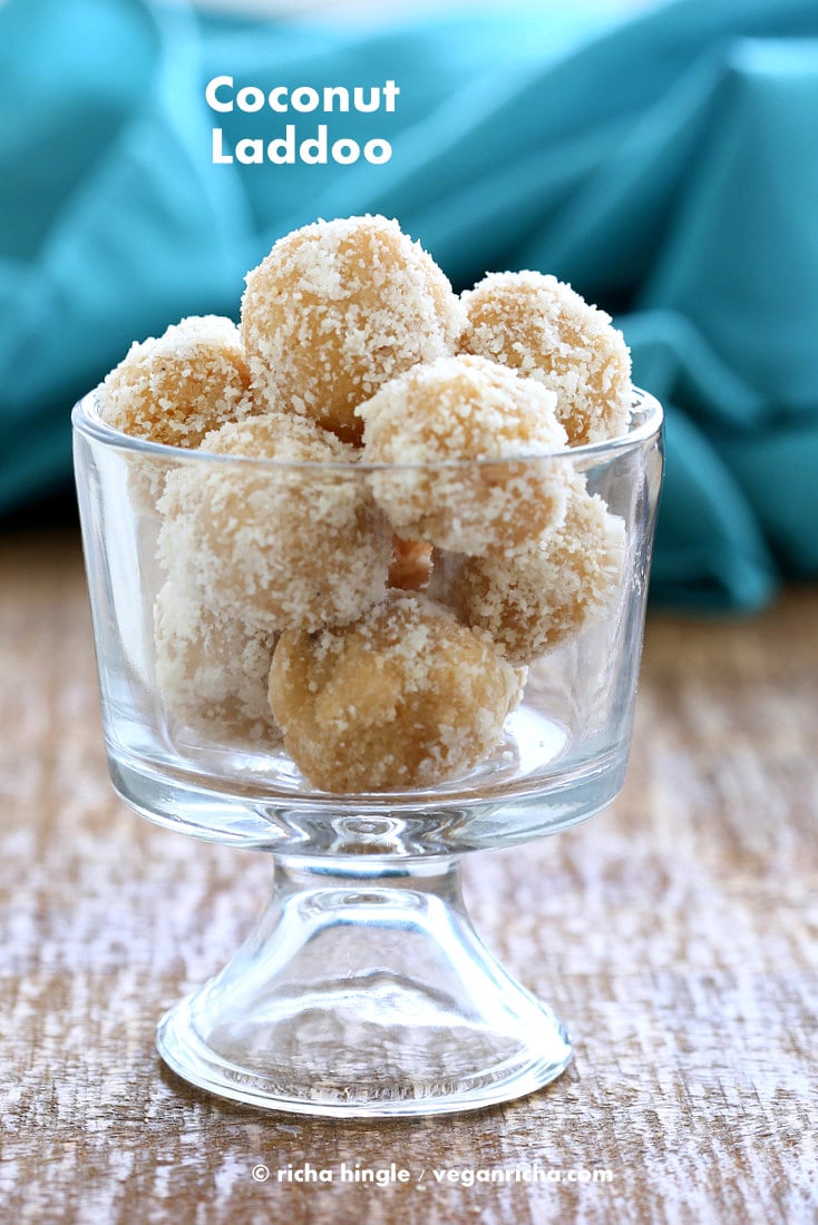 Coconut Ladoo | Vegan Richa