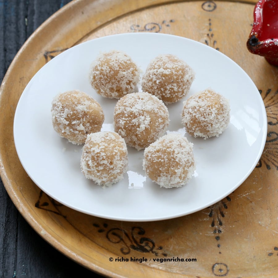 Coconut Ladoo | Vegan Richa