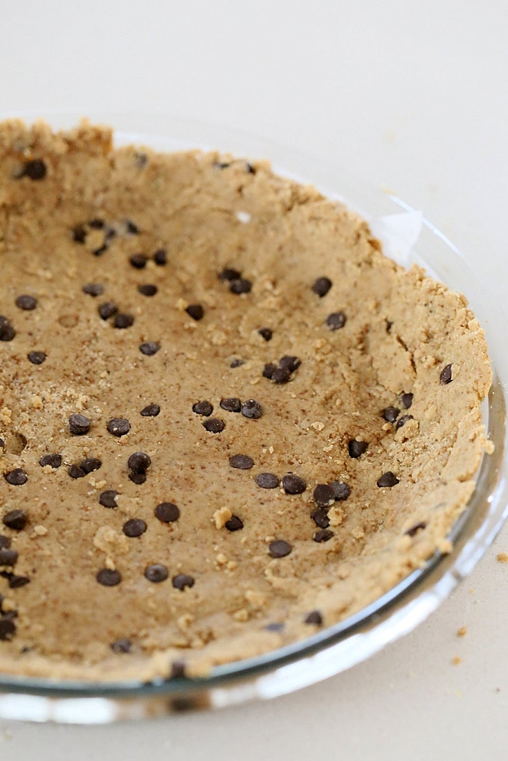 Vegan Cookie Dough Pie | Vegan Richa
