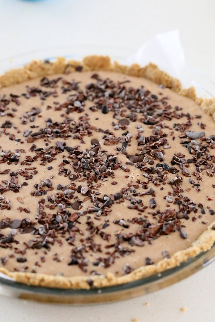 Vegan Cookie Dough Pie | Vegan Richa