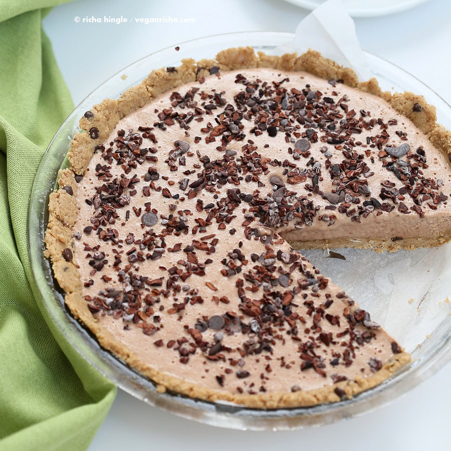 Vegan Cookie Dough Pie | Vegan Richa